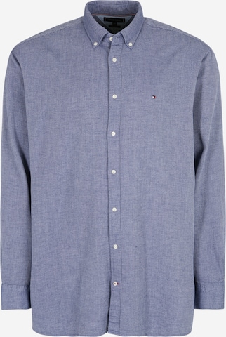 Coupe regular Chemise Tommy Hilfiger Big & Tall en bleu : devant