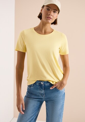 CECIL T-Shirt in Gelb: Vorderseite
