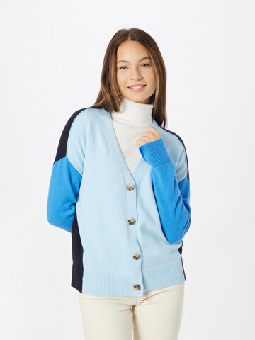 s.Oliver Knit Cardigan in Blue: front