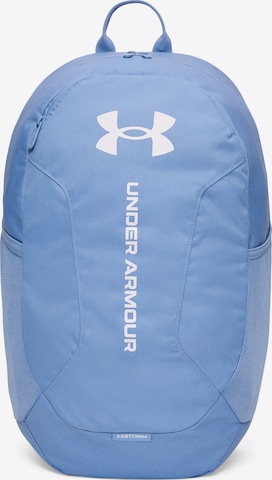UNDER ARMOUR Sports Backpack 'Hustle Lite' in Blue: front
