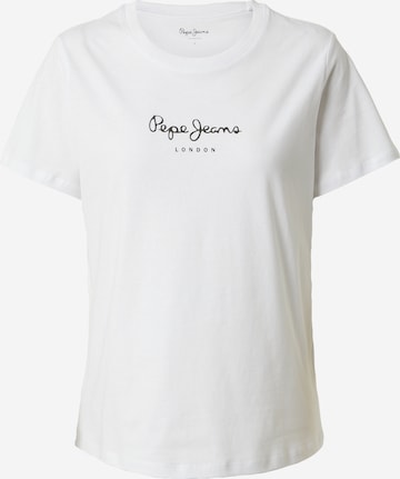Pepe Jeans T-shirt 'Wendy' i vit: framsida