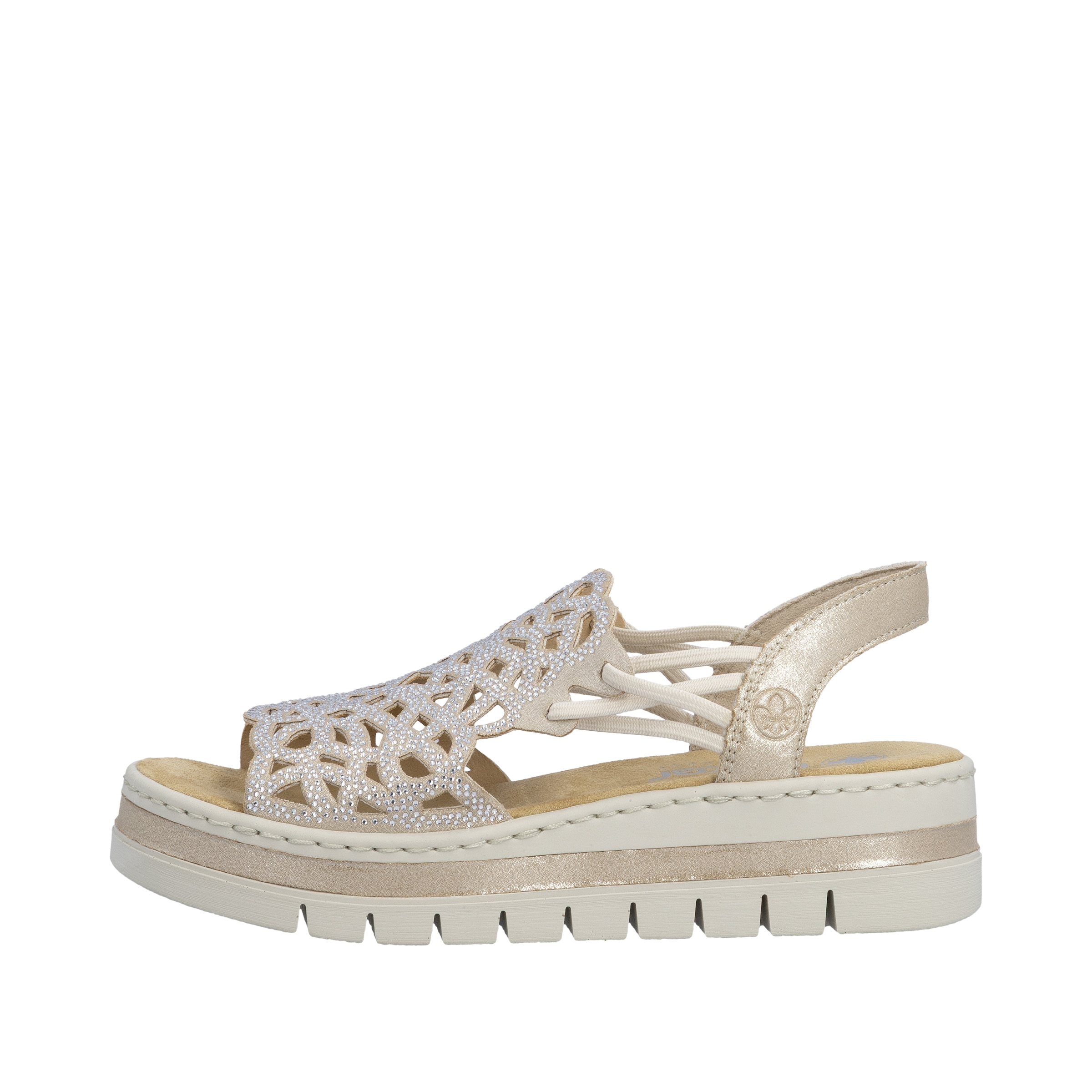 Rieker Sandale in Beige