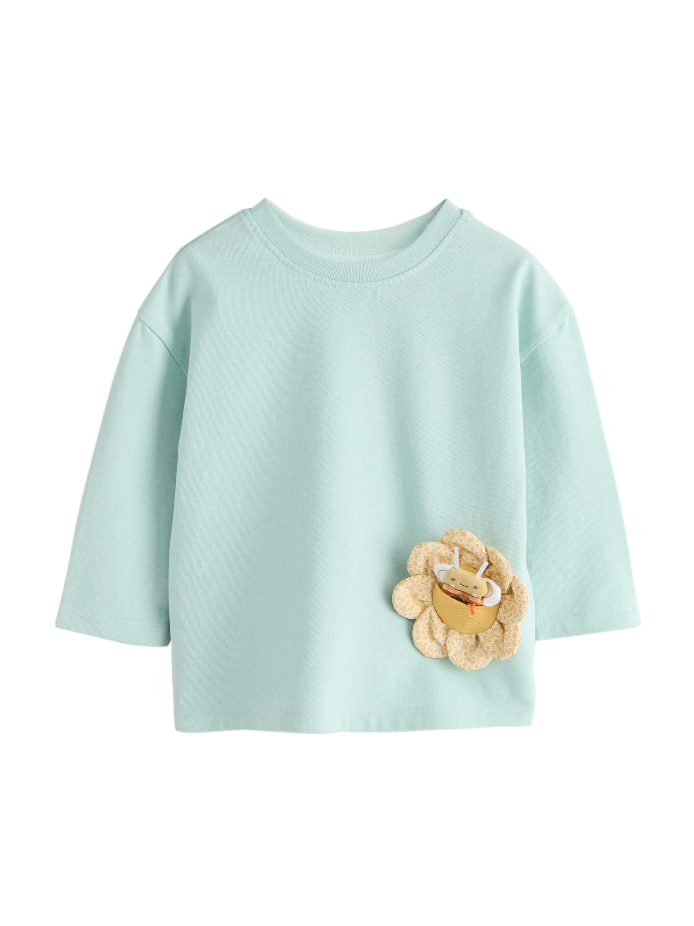 Next T-Shirt en menthe, Vue avec produit