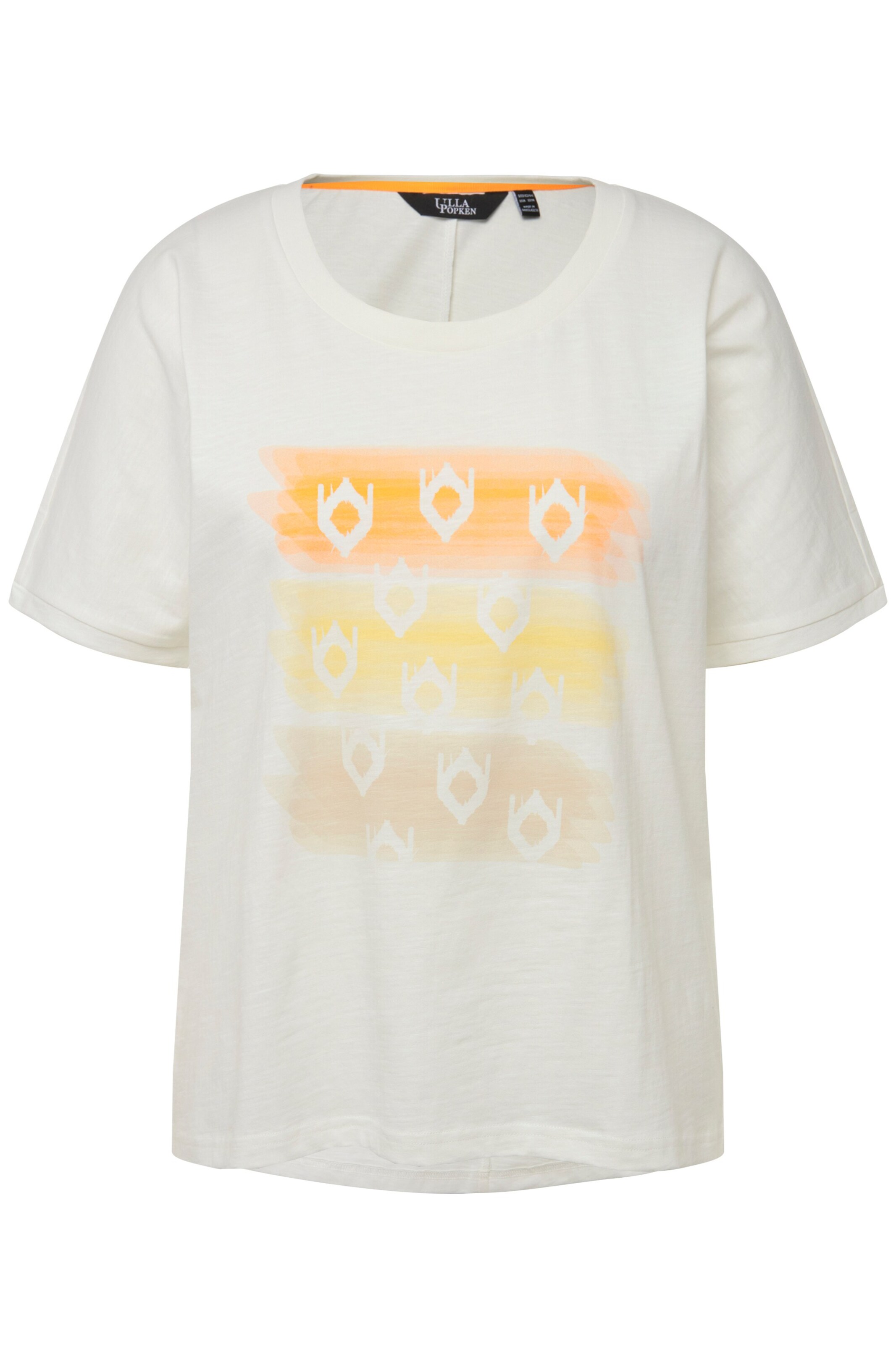 Ulla Popken Shirt in Wit: voorkant