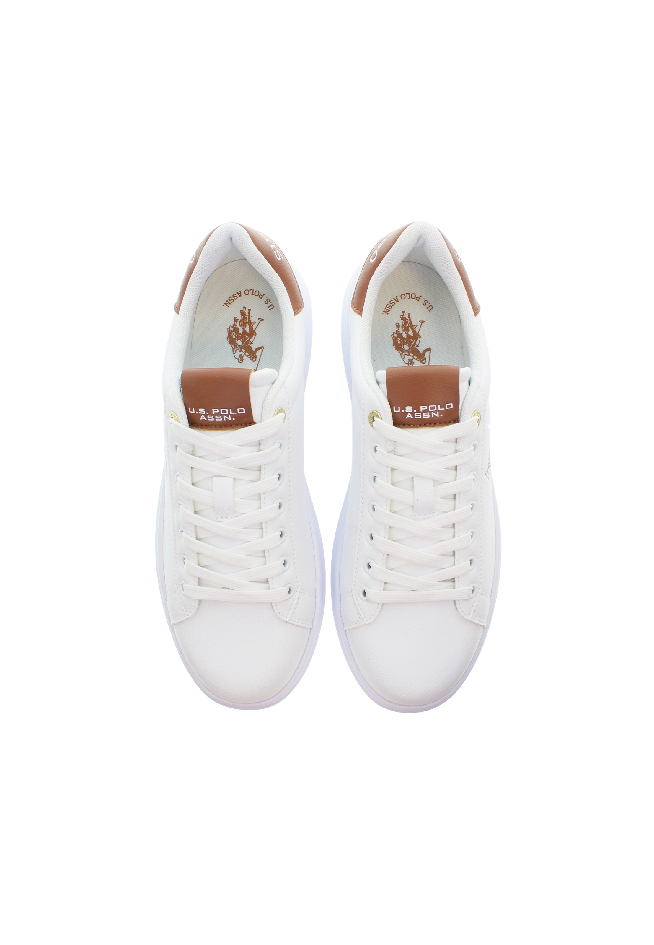 U.S. POLO ASSN. Platform trainers 'Cody001Mdy2' in White