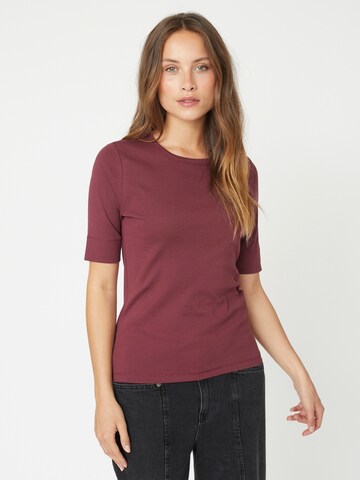 co'couture Shirt 'Granny' in Rood: voorkant