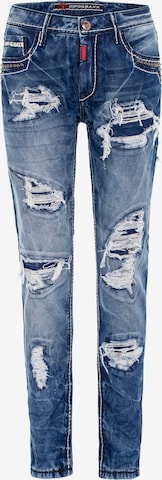 CIPO & BAXX Regular Jeans in Blauw: voorkant