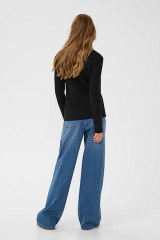 Kaffe Pullover i sort