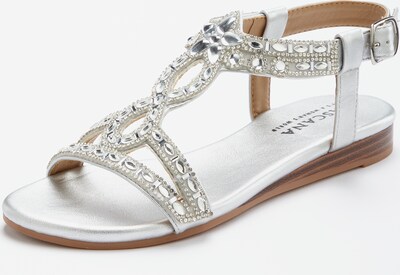 Sandalo con cinturino LASCANA di colore argento / trasparente, Visualizzazione prodotti