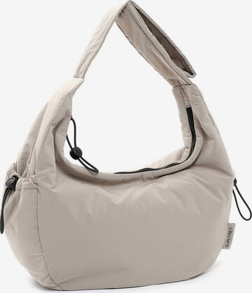 Borsa a spalla di Suri Frey in beige: frontale