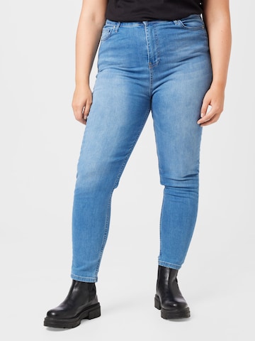 Trendyol Curve Jeans in Blue: front