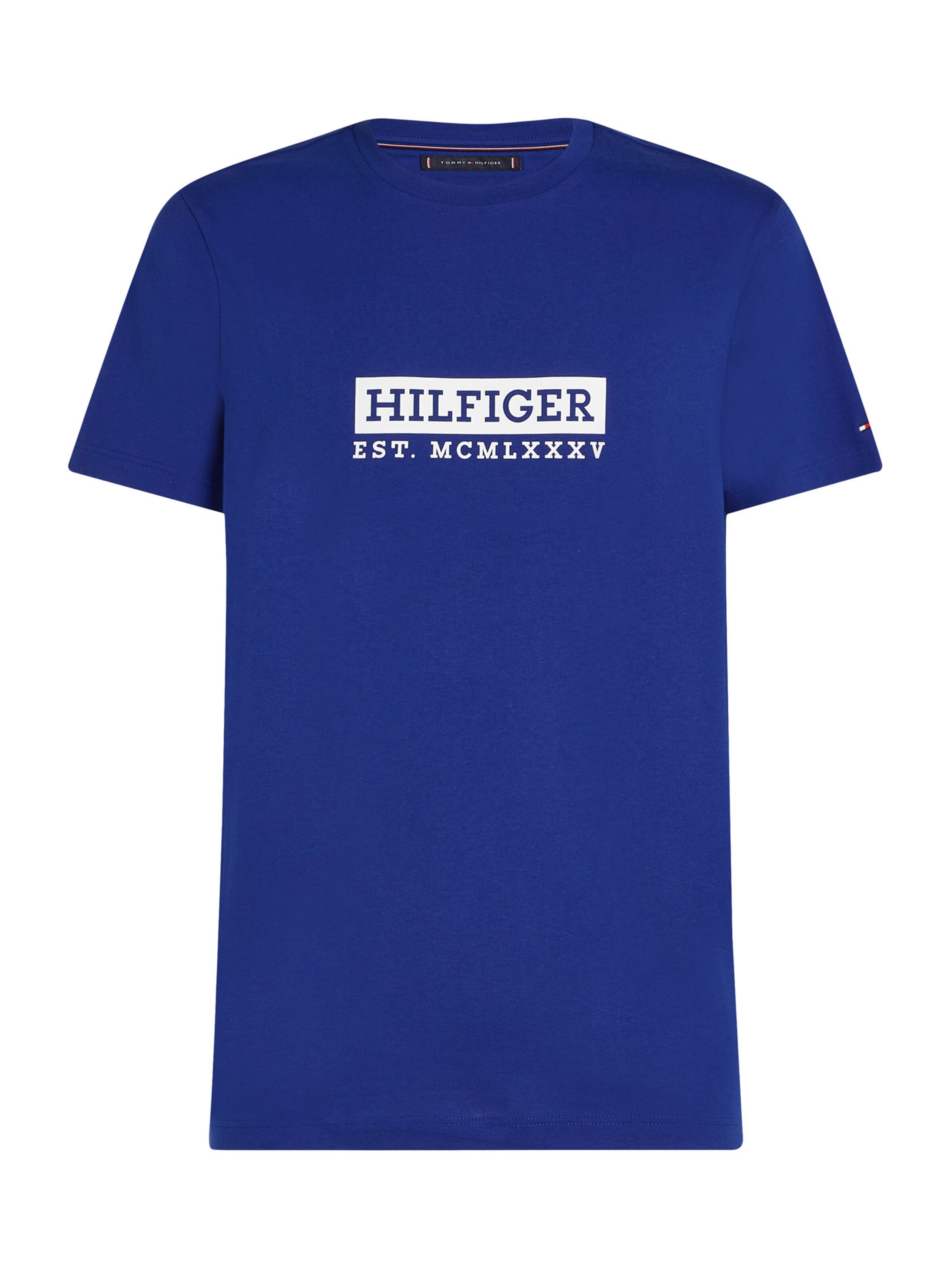 TOMMY HILFIGER Tričko - Modrá: predná strana