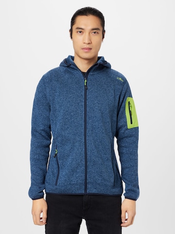 CMP Athletic fleece jacket in Blue: front