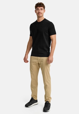 INDICODE JEANS Trui 'Vasko' in Zwart
