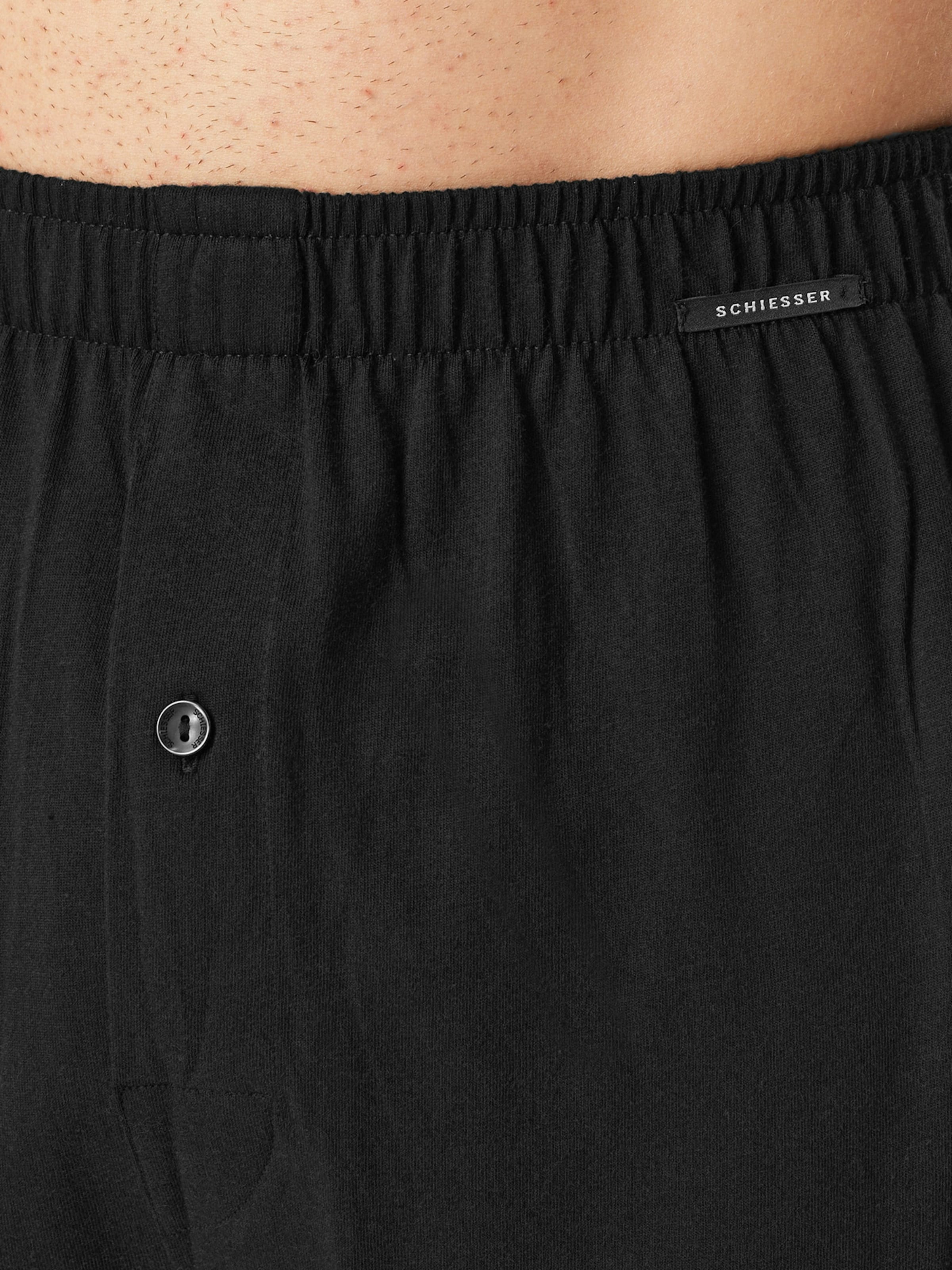SCHIESSER Boksershorts i sort