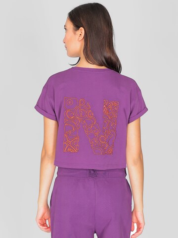 NASSAU Beach Club Shirt in Lila
