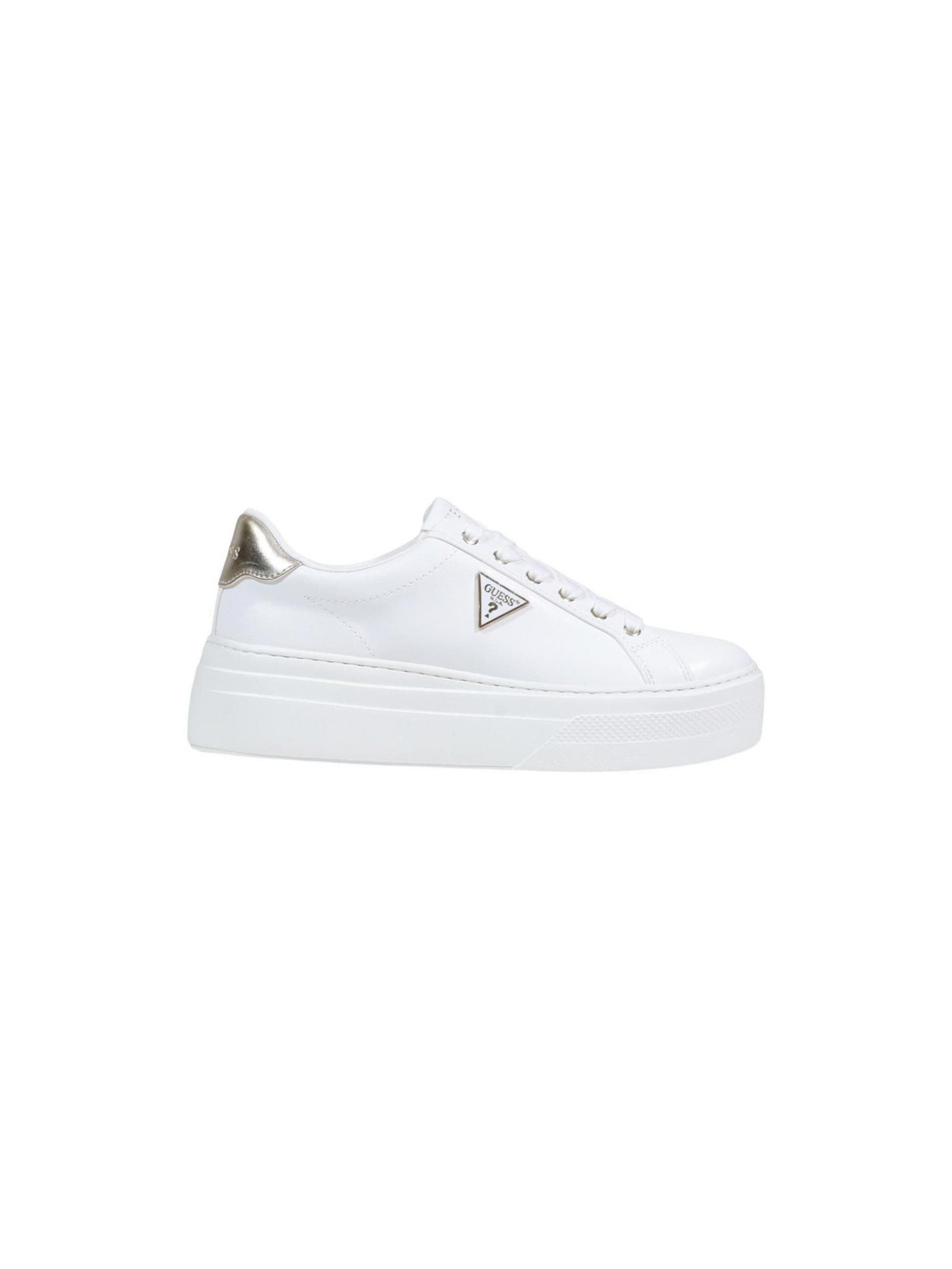 Sneaker bassa 'AMERA FLGAMA ELE12' di GUESS in argento