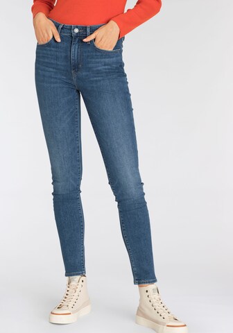 LEVI'S ® Skinny Jeans '721 HIGH RISE SKINNY' in Blauw: voorkant