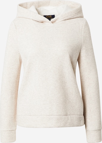 OVS Sweatshirt i beige: forside