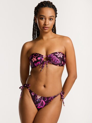 Shiwi Bandeau Bikini 'Zoe' in Purple: front