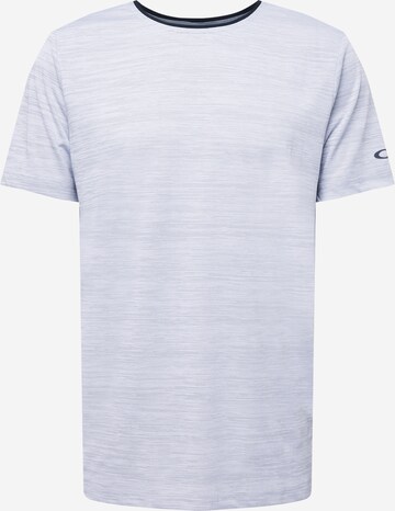 T-Shirt fonctionnel 'GRAVITY RANGE' OAKLEY en blanc : devant