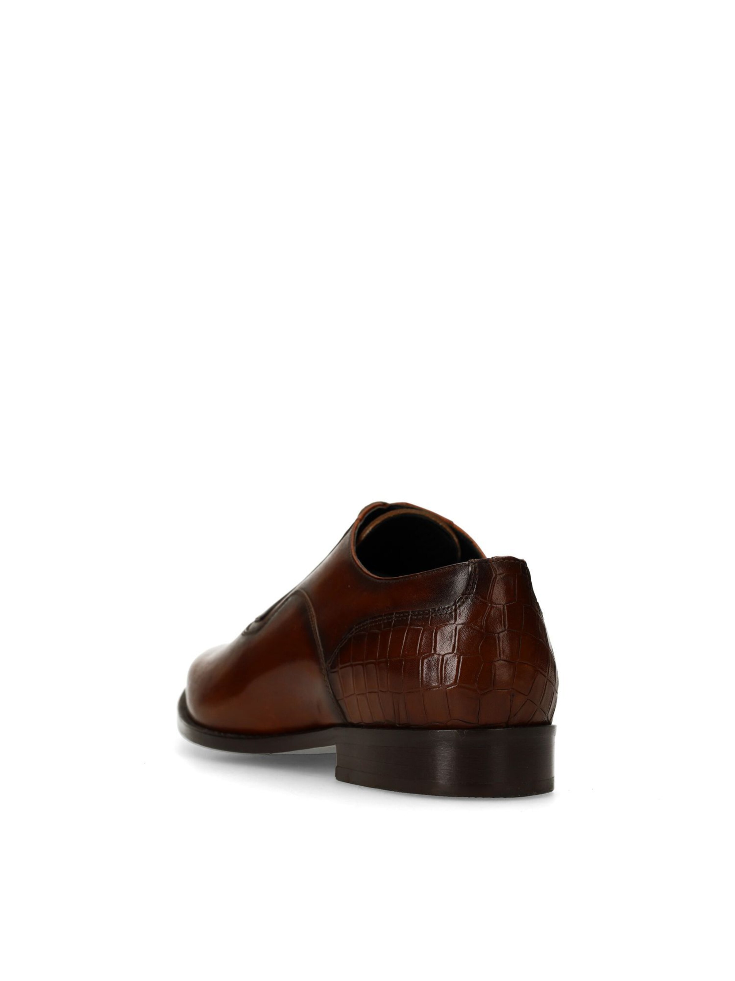MANFIELD Schnürschuhe in Braun