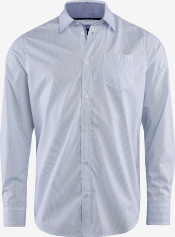 Stooker Men Button Up Shirt 'Hugh' in Blue: front