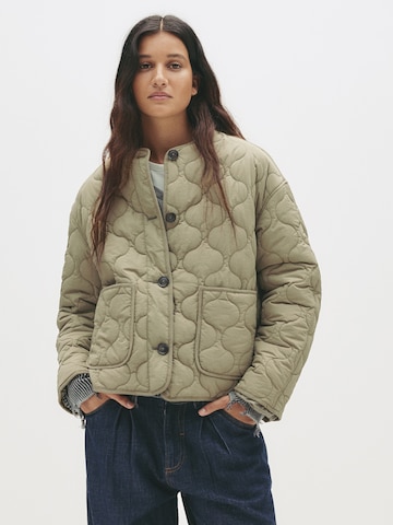 Pull&Bear Kurtka przejściowa w kolorze beżowy: przód