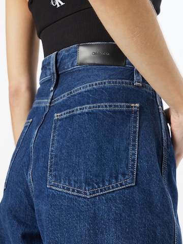 Calvin Klein Wide Leg Jeans i blå