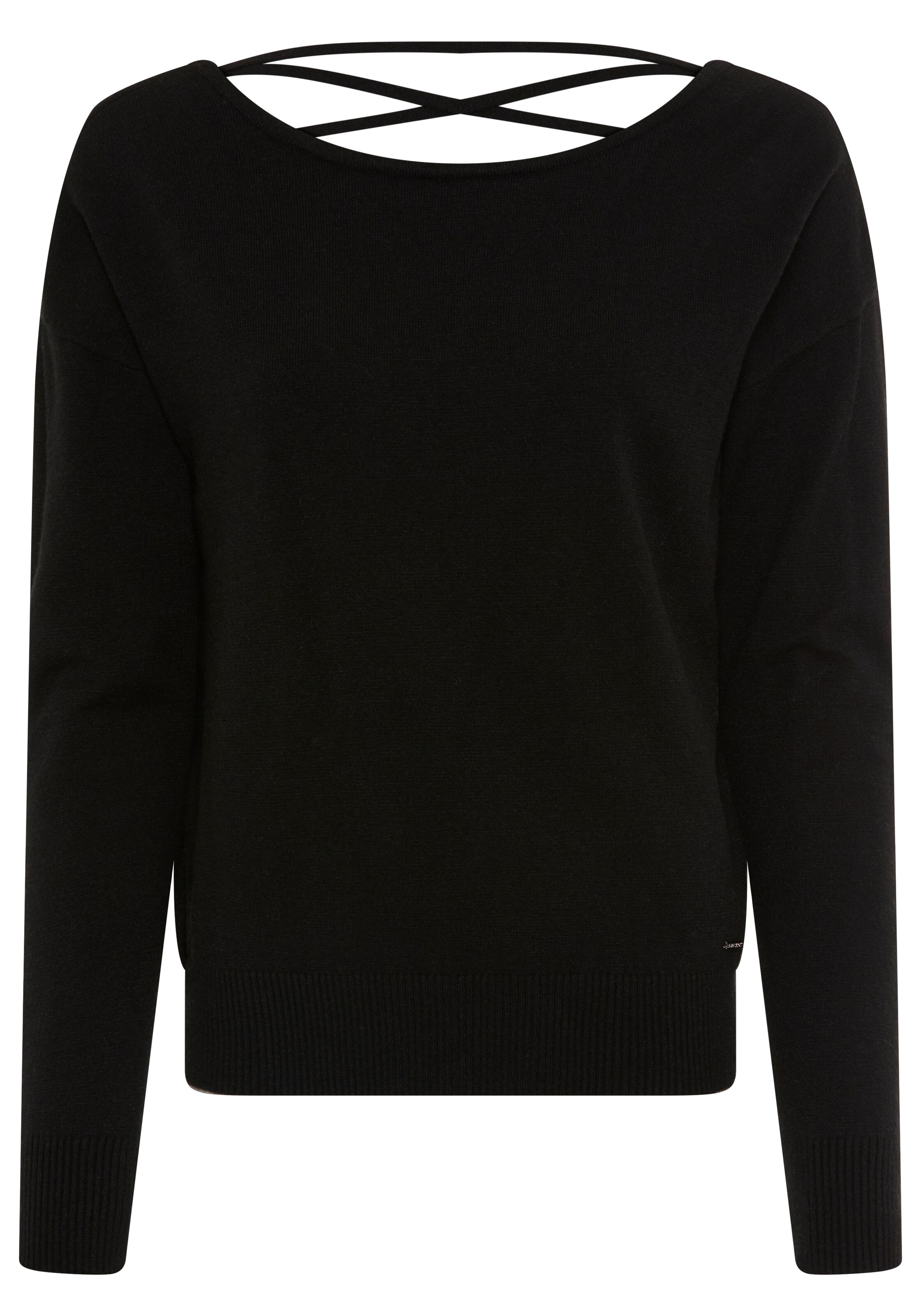 LAURA SCOTT Pullover in Schwarz: Vorderseite