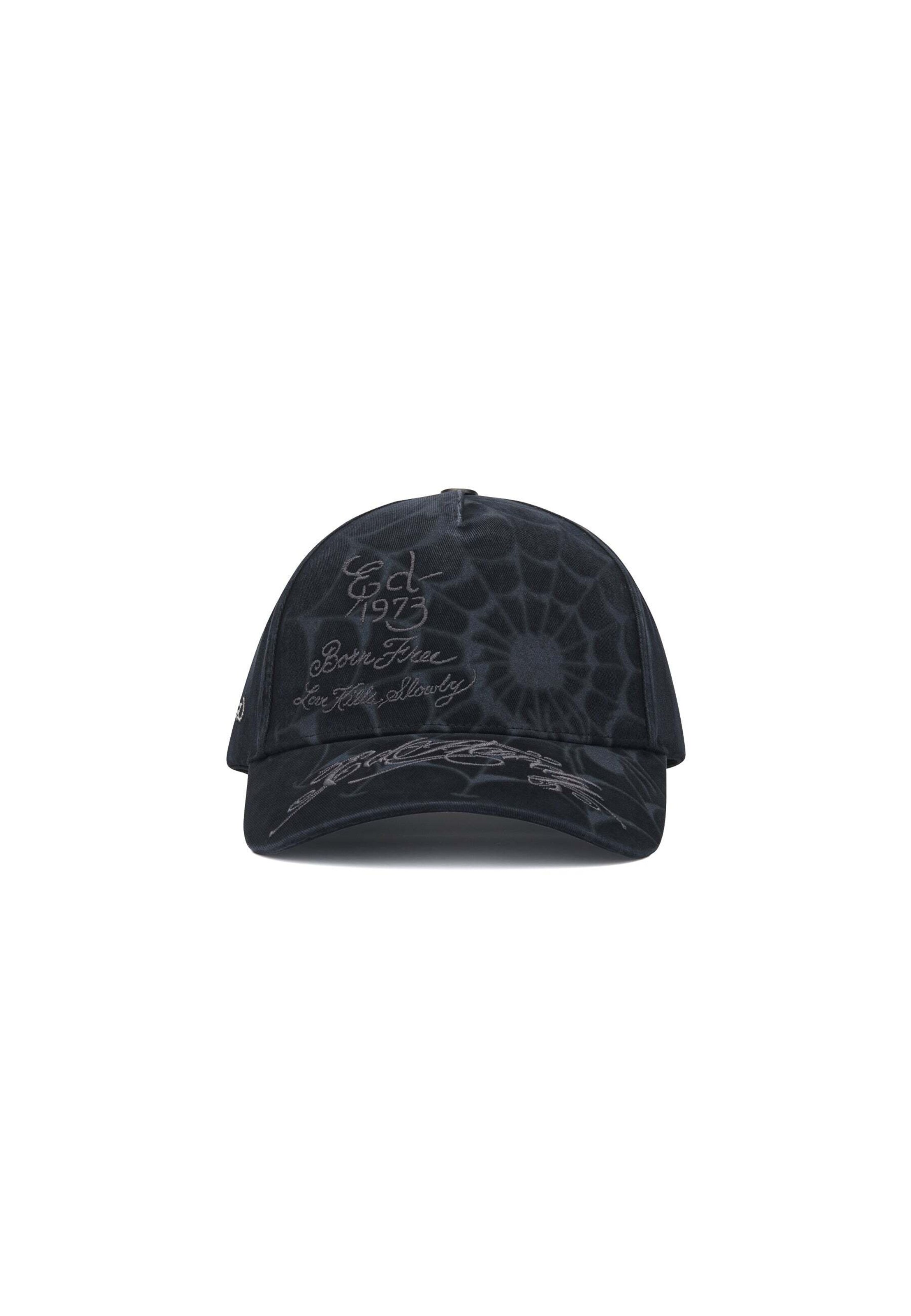 Ed Hardy Шапка с козирка в черно