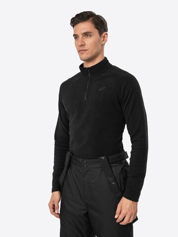 4F Sportpullover in Schwarz: predná strana