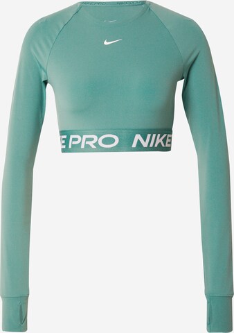 NIKETehnička sportska majica 'PRO' - zelena boja: prednji dio