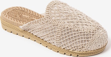 Brasileras Hausschuh 'Suna' in Beige: Vorderseite