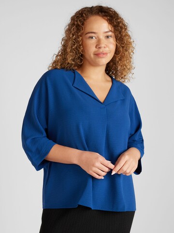 Tunica di ABOUT YOU Curvy in blu: frontale