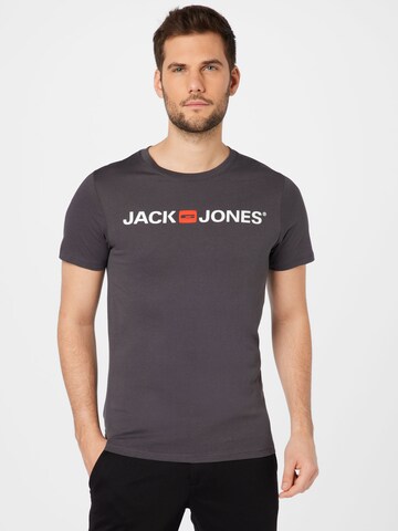 JACK & JONES Skjorte i grå: forside