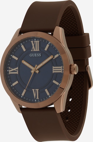 ruda GUESS Analoginis (įprasto dizaino) laikrodis 'ELLIOT': priekis