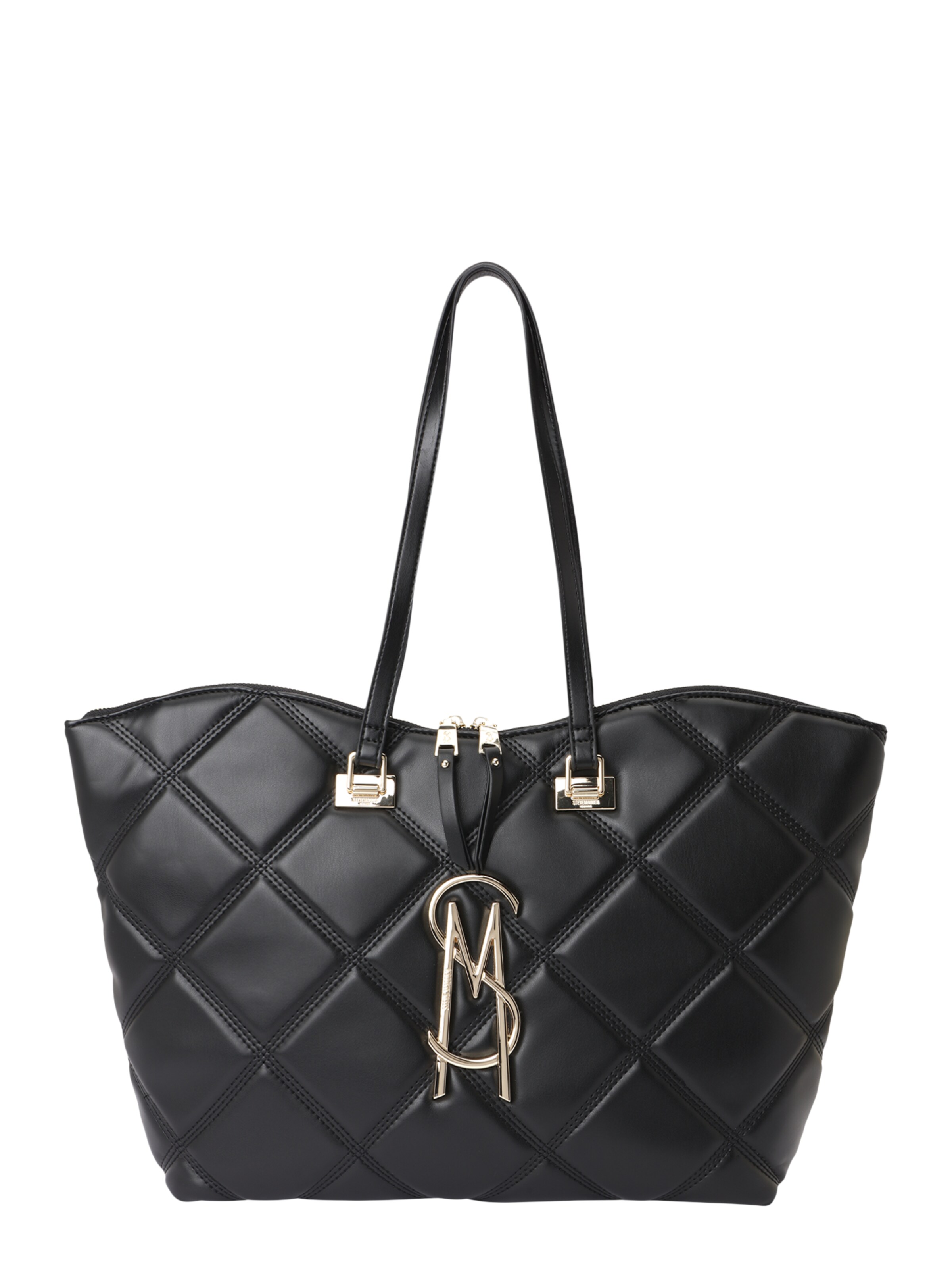 STEVE MADDEN Nákupní taška 'Bvuse' – černá: přední strana