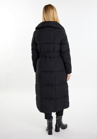 Manteau d’hiver 'Pryam' usha WHITE LABEL en noir