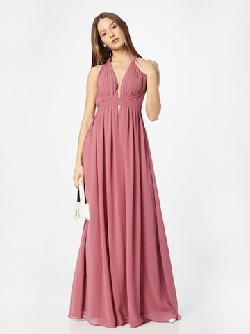 Robe de soirée STAR NIGHT en rose