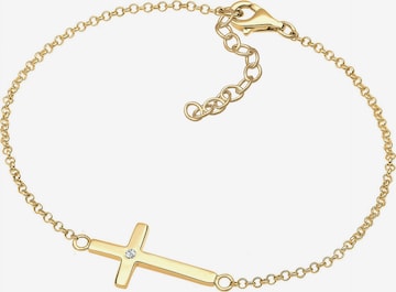 ELLI Armband 'Kreuz' in Goud