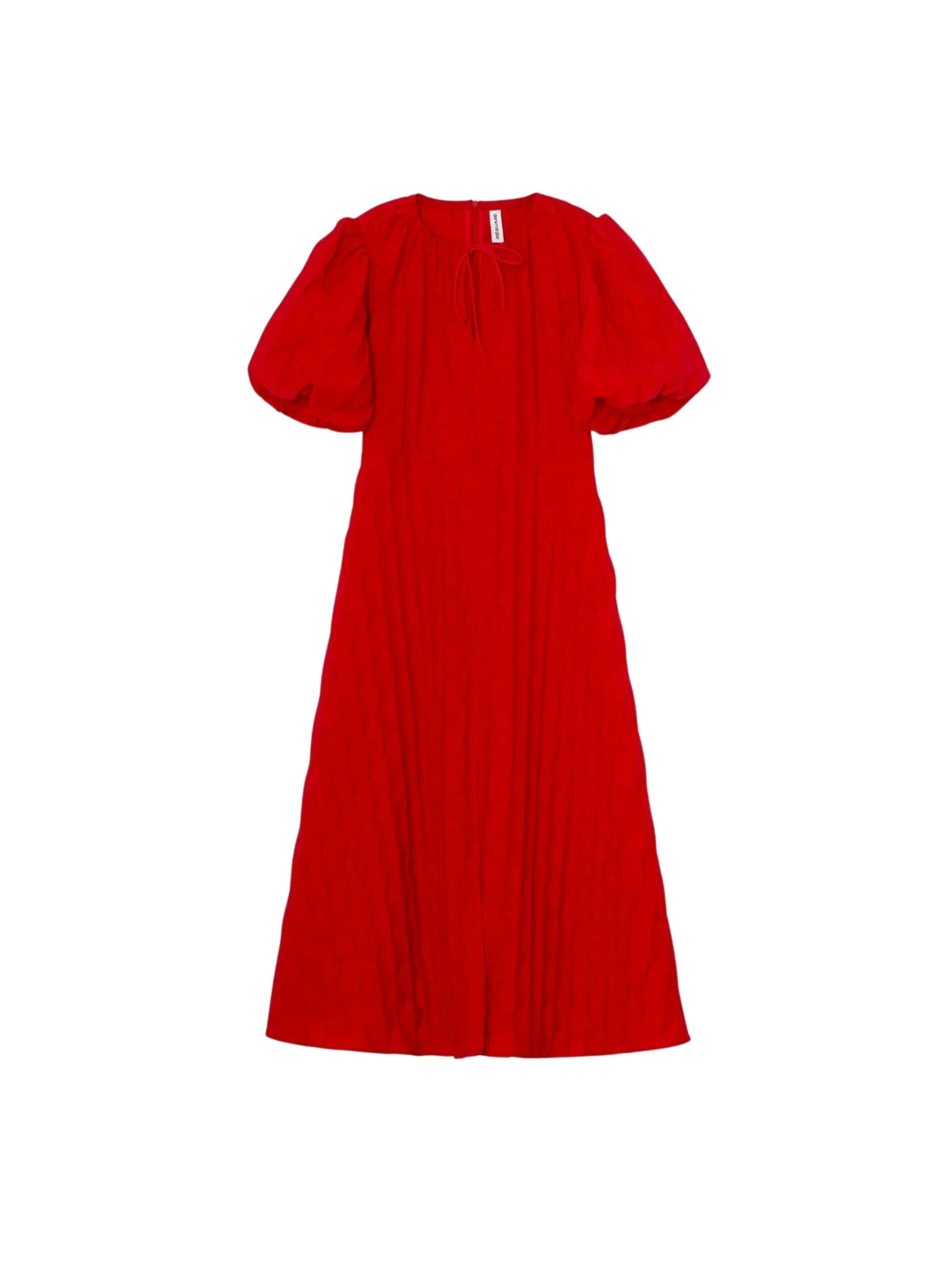 Résumé Robe ' BionaRS ' en rouge, Vue avec produit