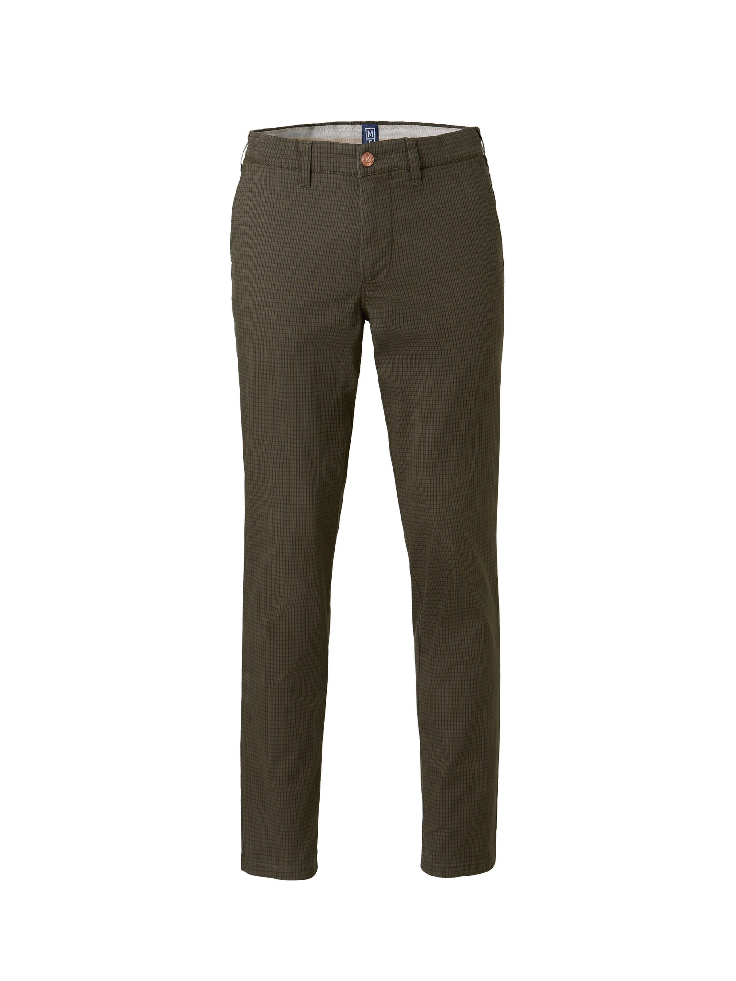 MEYER Chino Pants 'M5 Chino 2-6190' in Dark green, Item view