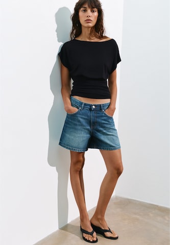 Pull&Bear Shirts 'FAJIN' i sort: forside