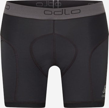 Regular Pantaloni sport 'Breathe' de la ODLO pe negru: față