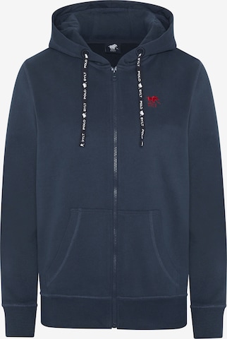 Polo Sylt Sweatjacke in Blau: predná strana