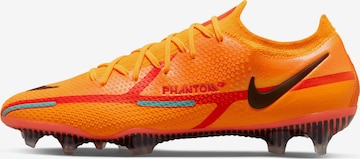 Chaussure de foot 'Phantom' NIKE en orange : devant