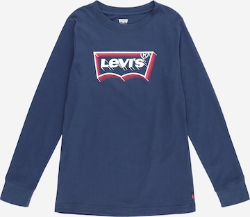 T-Shirt Levi's Kids en bleu : devant