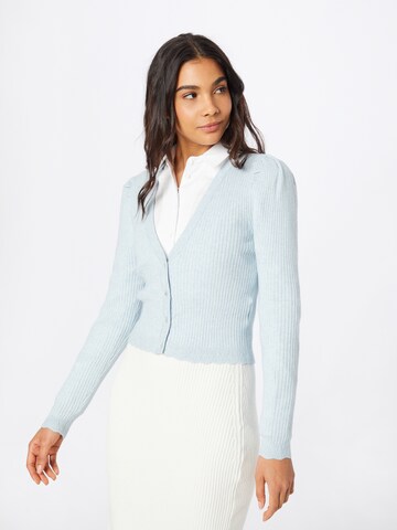 Cardigan 'Sille' ONLY en bleu : devant