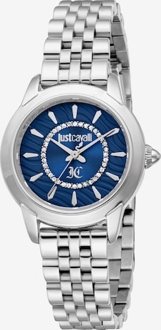 Just Cavalli Uhr in Silber: Vorderseite